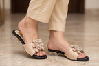 Elysia Crystal Embellished Sandals